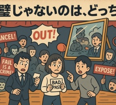 キャンセルカルチャーに対する嫌悪感