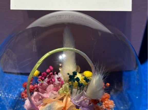 うずまきくんに綺麗なお花を有り難うございました🙏💓🙏