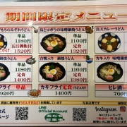 姫路　鳥天カレーうどん定食♪《錦》