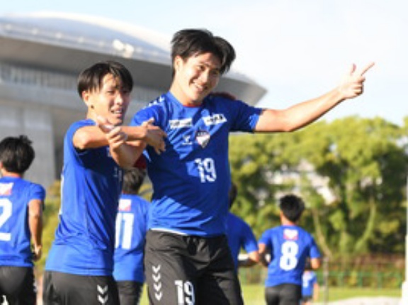 【サッカー部】土壇場で同点許すも太仁紫音が終了間際に劇的決勝弾！開幕戦のリベンジ果たし、大一番・天皇杯横浜FM戦へ