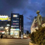 渋谷で働くスノーボーダー