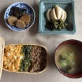 朝ごはんとステーキ