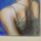 3枚目の色鉛筆作品を出品しました　【告知】