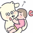 不意打ちされるパパ