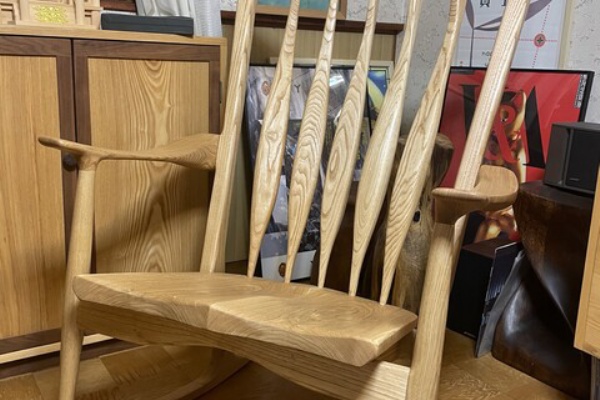 橋之口籐工芸工房 ロッキングチェア 橋之口籐工芸工房 ロッキングチェア