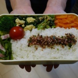 『2023/6/1のパートナーの相棒のボリューミーお弁当 【#お弁当】【1887個目】』の画像
