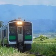 昼休みに鉄分補給　只見線　今日はキハE120系
