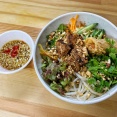 【周南市】HANOI KITCHEN（ハノイ キッチン） 「ブンチョン」 #HANOIKITCHEN #ハノイキッチン #ブンチョン #まぜそば #周南市 #ラーメン #つけものいし