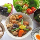 Tue：にしこくマイン・彩り野菜のごった煮＆大根煮物☆
