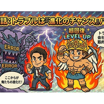 第8話：トラブルは「進化のチャンス（挑戦）」バイ！（ピンチの時の生命力の使い方）