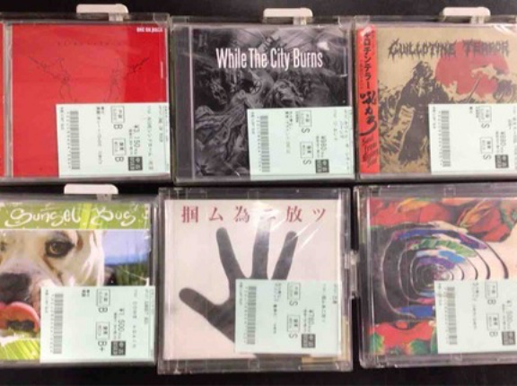 日本人PUNK/HC多めで中古CD入荷!!