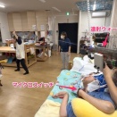 熊本市はっぴぃかぼちゃんさんにおける7月のe-AT活用サポート②〜しっとりとした七夕会でもやっぱり水鉄砲！