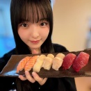 村越彩菜パパが作った寿司と刺身