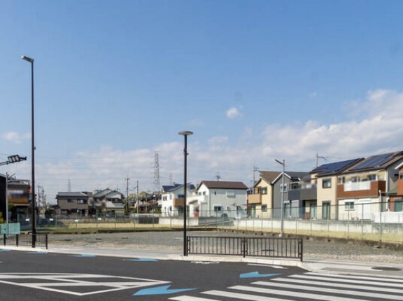 安満遺跡公園ちかくに「さかねクリニック（仮称）」ができるみたい。今秋オープン予定