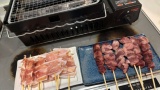 自宅で「焼き鳥」焼いて食うでｗｗｗ（※画像あり）