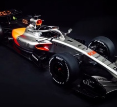 アウディの2026年F1マシンカラーリング