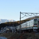 今週の飯田線　206M　定点撮影から