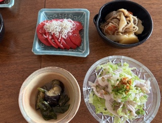 和食であっさりと