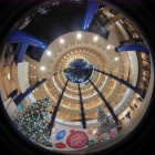 『円周魚眼レンズによる横浜・センター南　2019/12/21』の画像