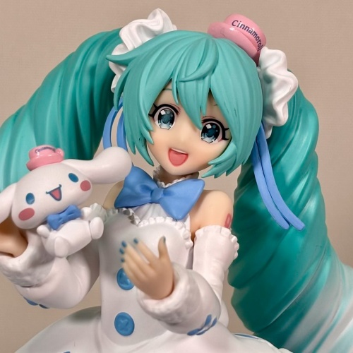 【フィギュアレビュー】初音ミクシリーズ Luminasta “初音ミク×シナモロール” ホワイトドレスVer.