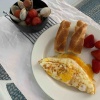 貝スープで朝ごはん