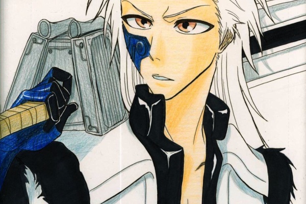 BLEACH リトグラフ　久保帯人　 複製原画 直筆サイン　シリアルナンバー 3140］ 久保帯人 直筆サイン入りリトグラフ「BLEACH」