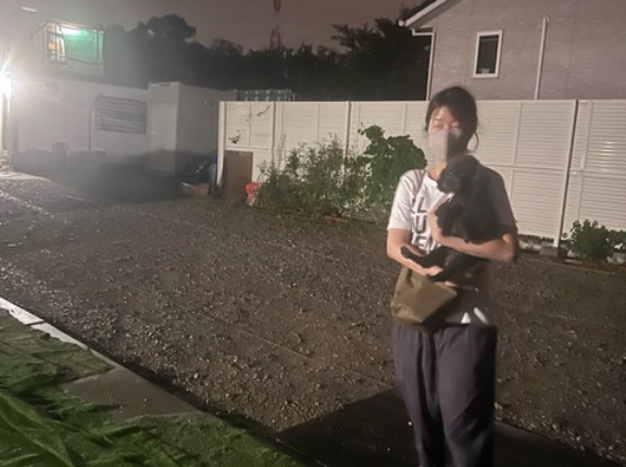今夜は雨降りのシェルター地方☔️☔️☔️