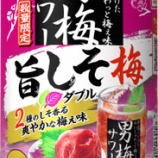 『【数量限定】さらに爽やかに「サッポロ 男梅サワー 旨しそ梅ダブル」』の画像