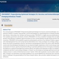 プロジェクト「PROVIDENT」：NIAIDがハンタウイルスを対象としたパンデミック対策プログラムを、感染拡大前に開始していた