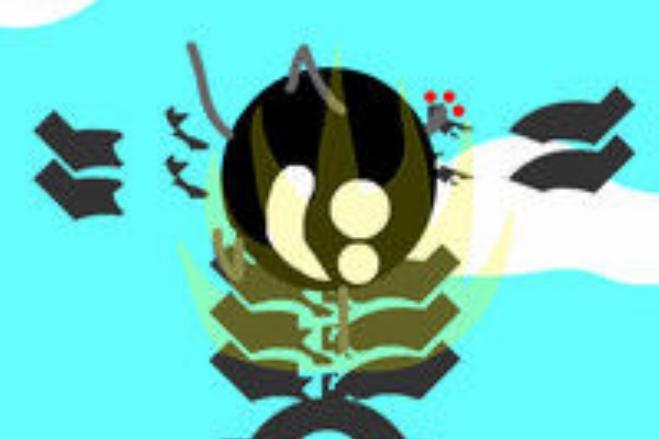 瓦を割りまくるゲーム 超絶 瓦割り高飛び込み フリフラゲーム