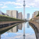 逆さ東京スカイツリー