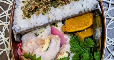 温かいもの準備を急ぐ～夫のお弁当417