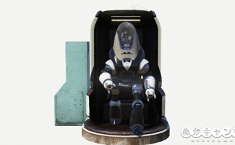 ホワイトスプリングの執事ロボットのコレクトロンステーション