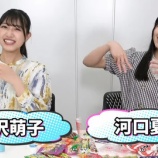 『[動画]2021.06.26 【駄菓子BEST10】アイドルがファンの方に人気な駄菓子を大発表！！【懐かしお菓子】 ／ イコラブ ノイミー チャンネル公式 【蟹沢萌子・河口夏音 】』の画像
