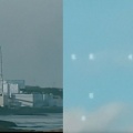 福島原発事故現場にエイリアンの宇宙船が到着