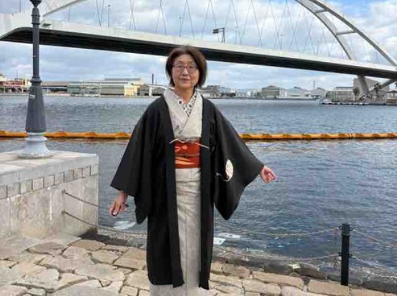 黒い羽織ばっかり！