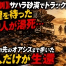 【悲劇】サハラ砂漠でトラック故障、修理を待った49人が渇死…50km先のオアシスまで歩いた2人だけが生還
