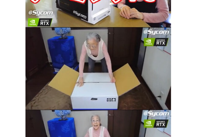 YouTubeのお婆ちゃん、超高性能ゲーミングＰＣをプレゼントされるｗｗｗｗｗｗｗｗ