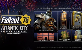 Fallout 76: アトランティック・シティ「High Stakes」バンドルが登場