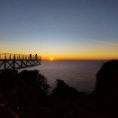 灯台山でホエールウォッチング