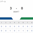 【試合結果】ヤクルト0-3中日　ランバート6回3失点で完封負け