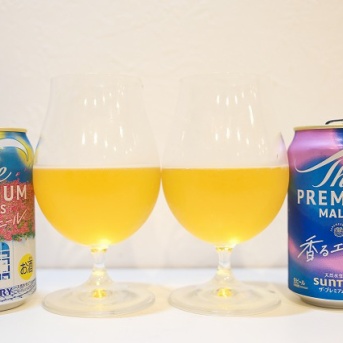 色華香るエールと香るエールを飲み比べてみました。