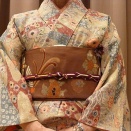 5月の帯結び　吉祥結び　銀座結び
