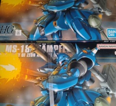 作製 ガンプラ HG 1/144 ジオン軍 MS-18E ケンプファー