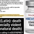 モデルナが新しいmRNAワクチン「mNEXSPIKE」を発表 ― ラテン語の名称は「暴力的な死」と訳されます