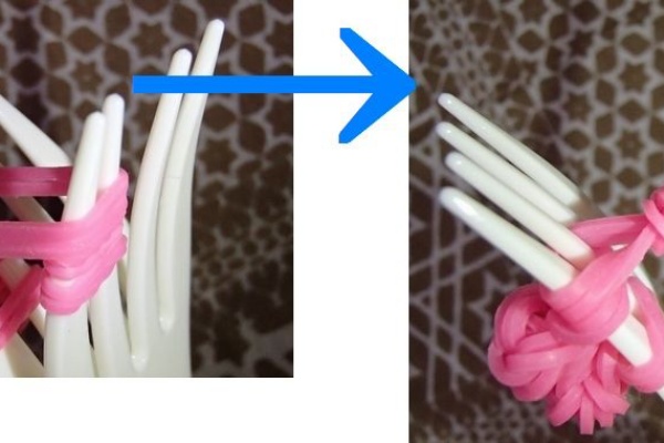 フォークでレインボールームを作ろう チャーム