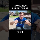 『ペーパークリップが何本あったらピックアップトラックを止められるの?』の画像