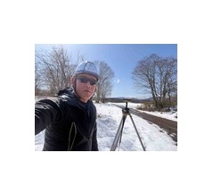 #きらり受賞祝い　#砂川印刷　#雪の測量　新人に期待　えんたま^_^