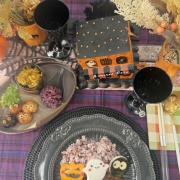 【レシピ】ルウなしで作るスパイスカレー。　と　献立。と　かわいい帽子。