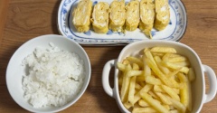 【偏食娘のごはん記】夏休みある日の昼ごはん…